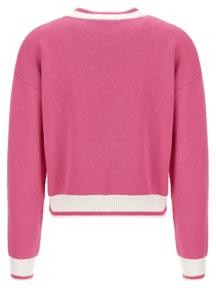 Balmain Signature Sweater, Cardigans Fuchsia