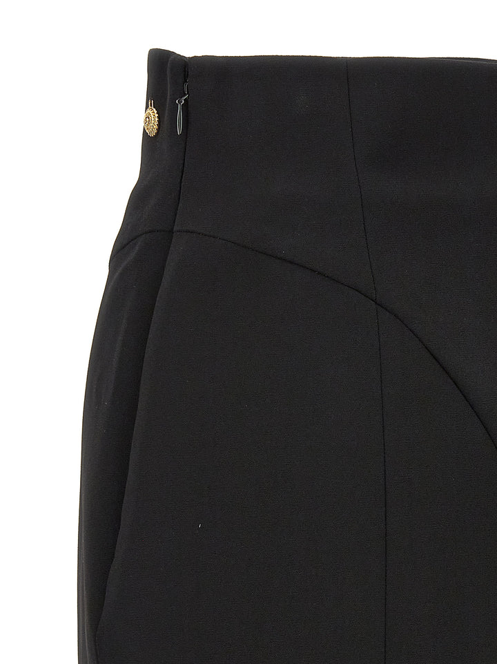 High Waist Miniskirt Skirts Black