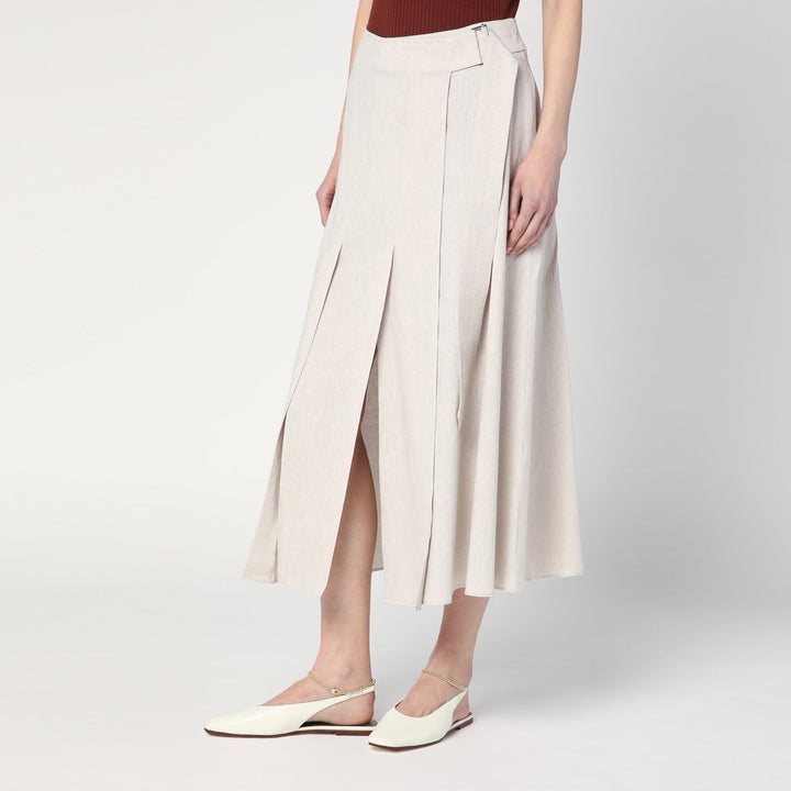 Department 5 Skirts - Beige | 0d911e477082bbf3028fe39ad55461ed27b1e13c