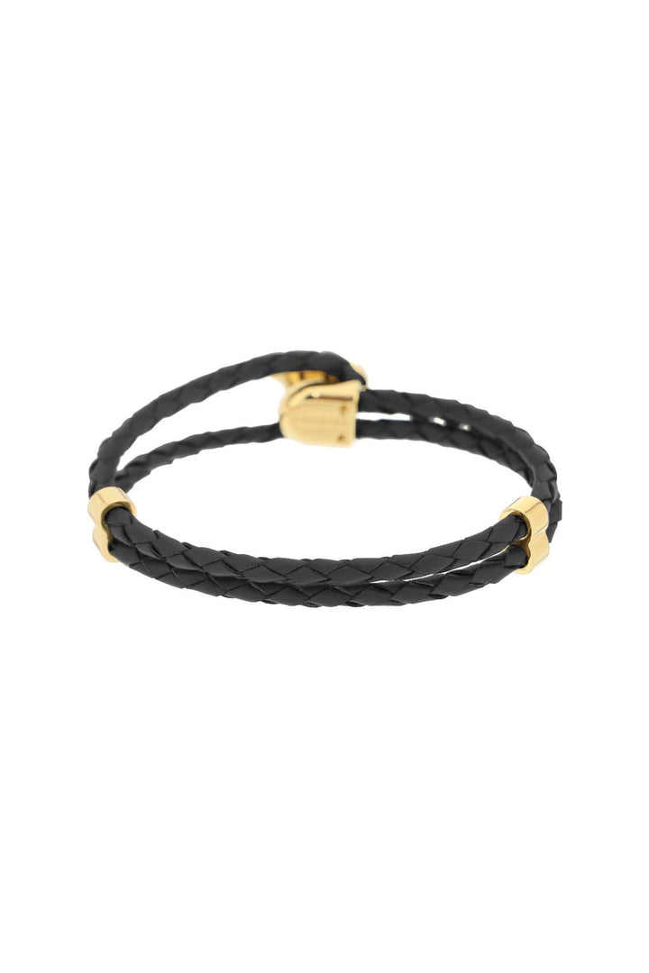 Medusa Leather Bracelet