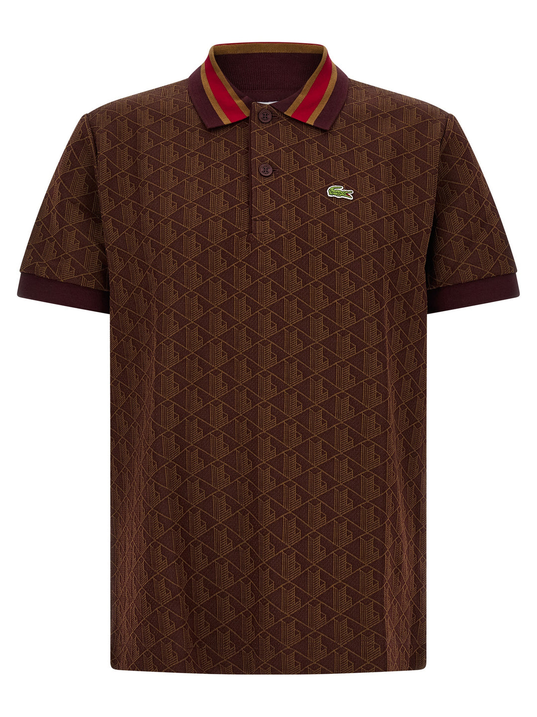 Lacoste Paris Polo - Brown | 7f0372588bdbc7eec42efeb27ef77da989c0685a
