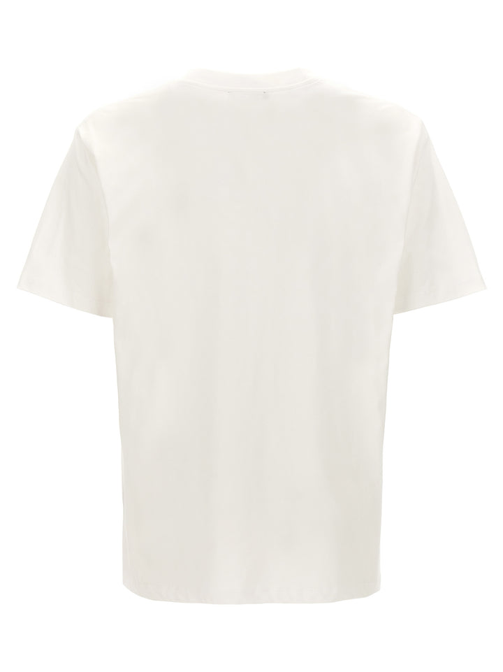 Flocked Logo T-Shirt White