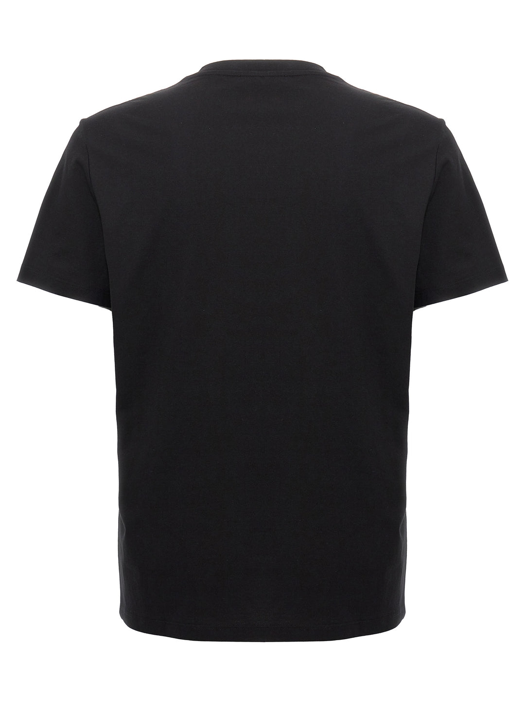 Silver Balmain Vintage T-Shirt Black