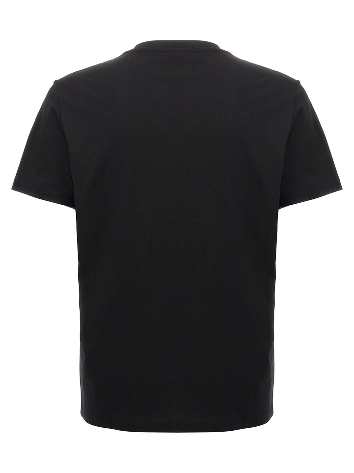 Silver Balmain Vintage T-Shirt Black