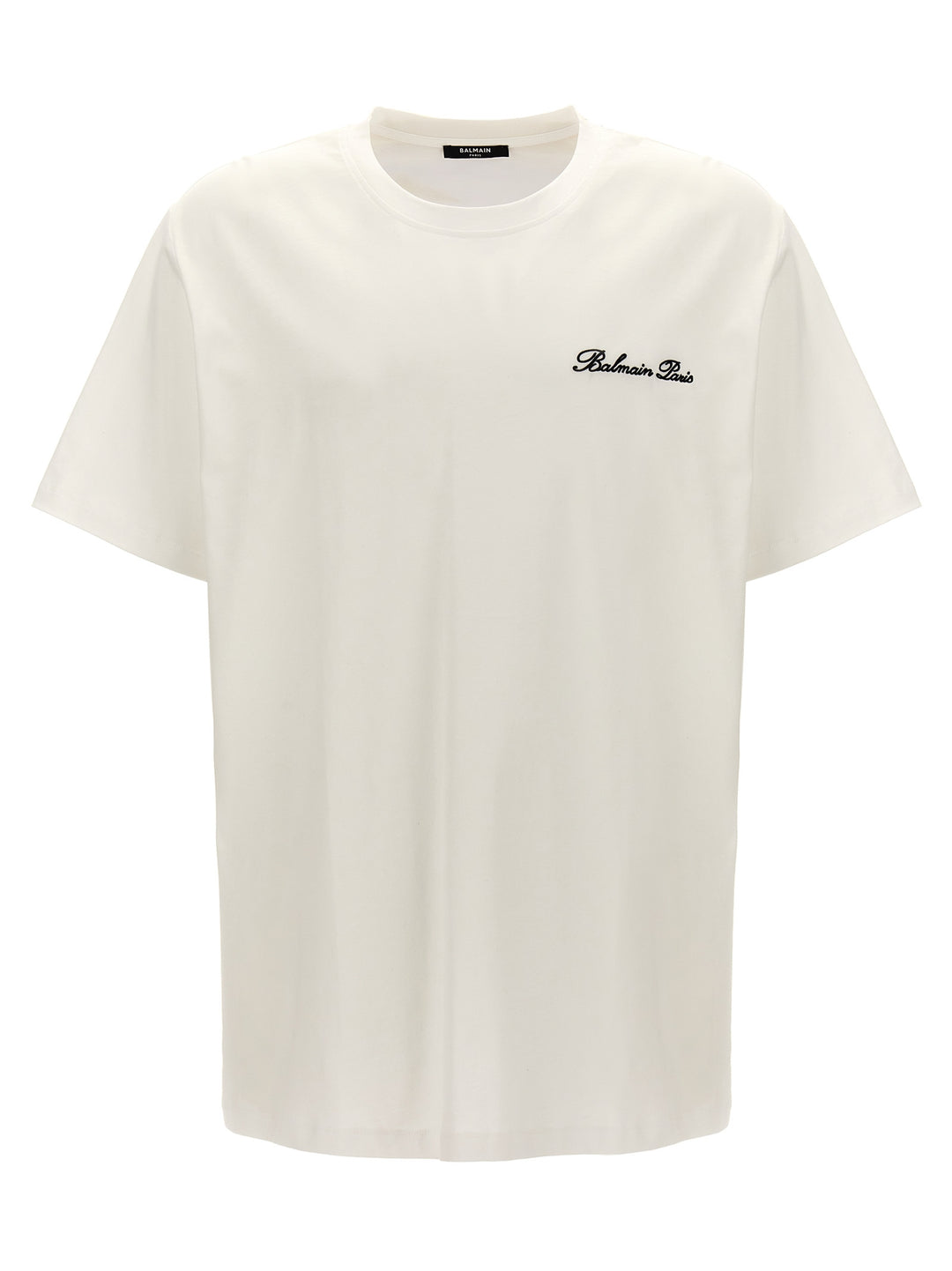 Balmain Signature T-Shirt White/Black