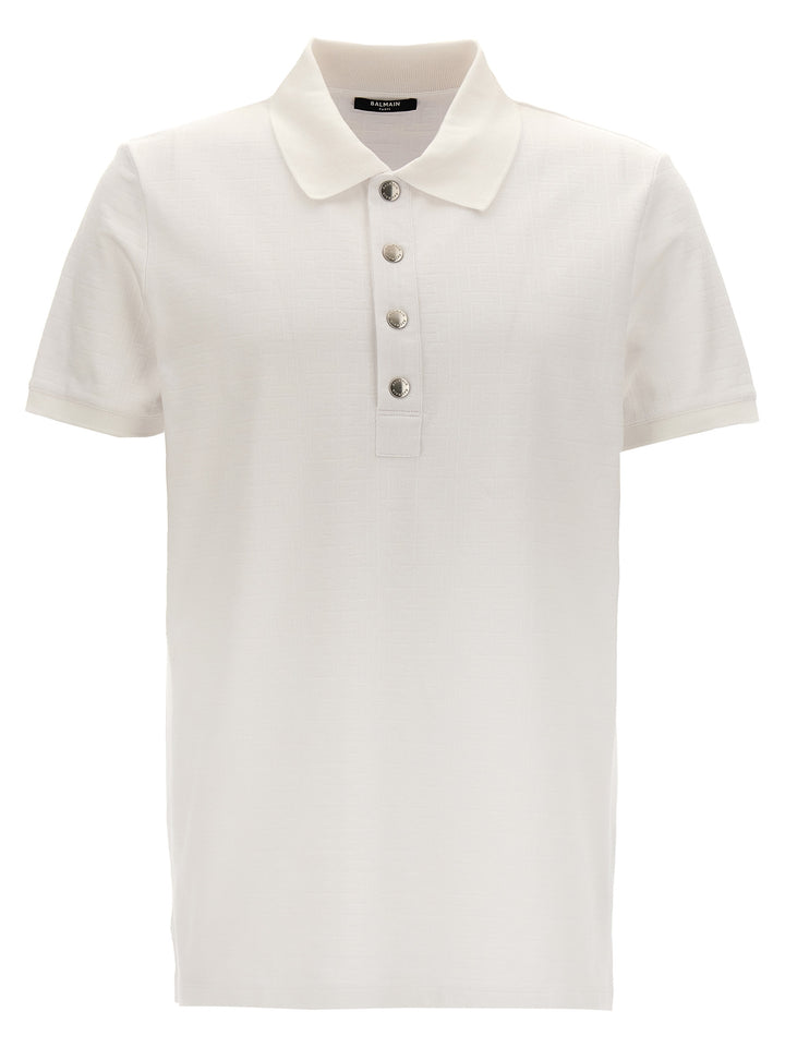 Monogram Polo White