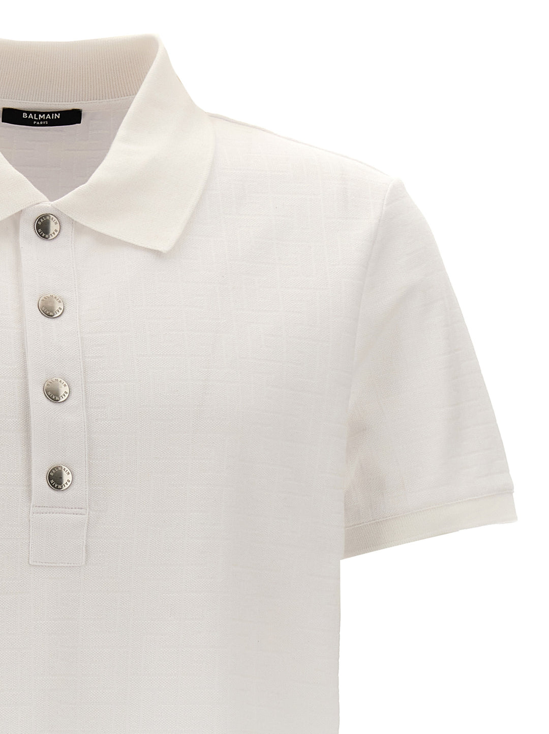 Monogram Polo White