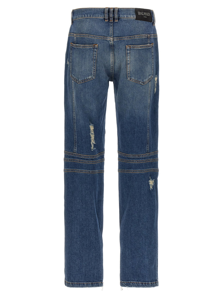 Biker Jeans Blue