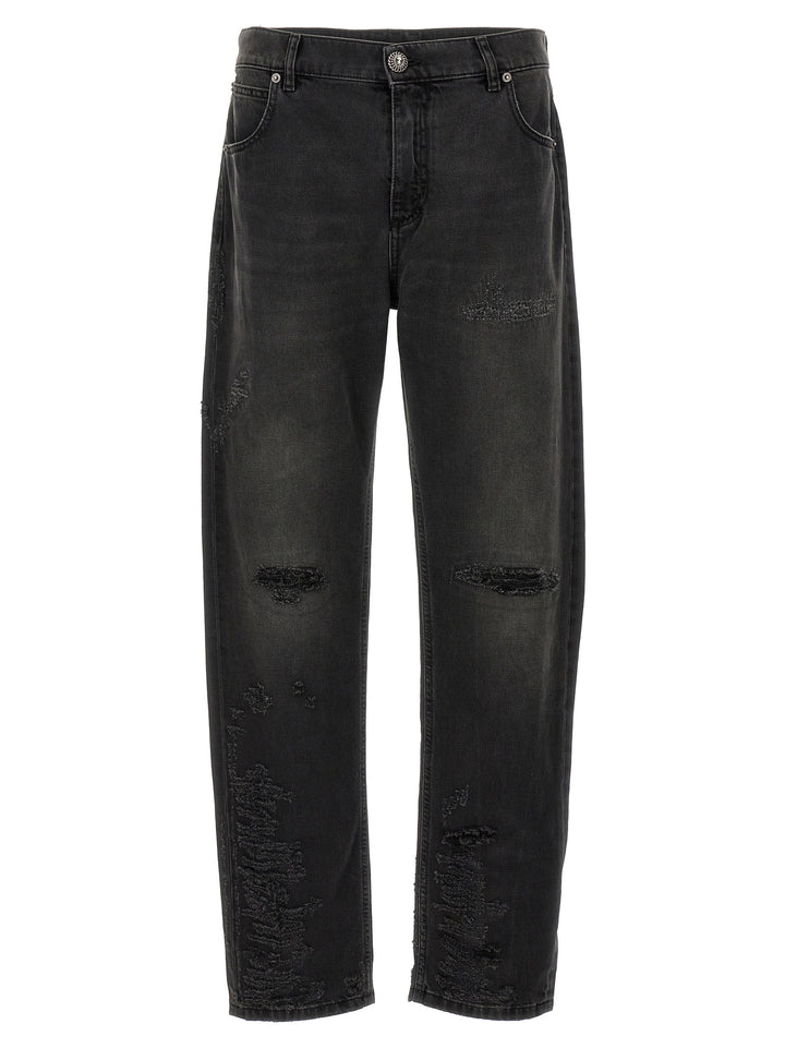 Destroyed Jeans Black