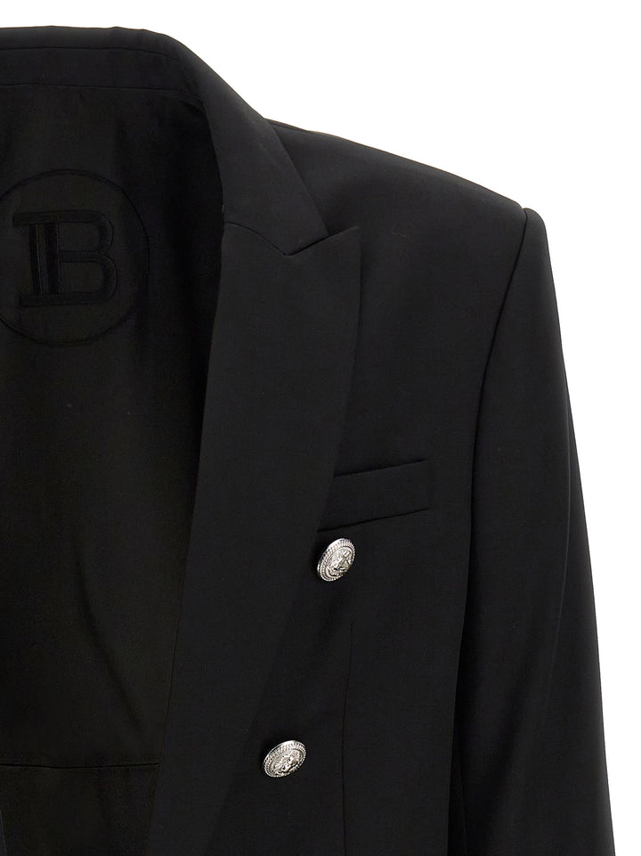 6 Buttons Blazer Black