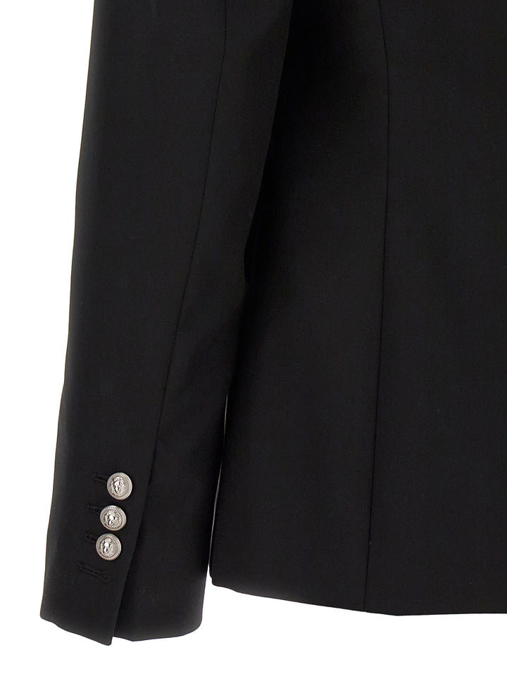 6 Buttons Blazer Black