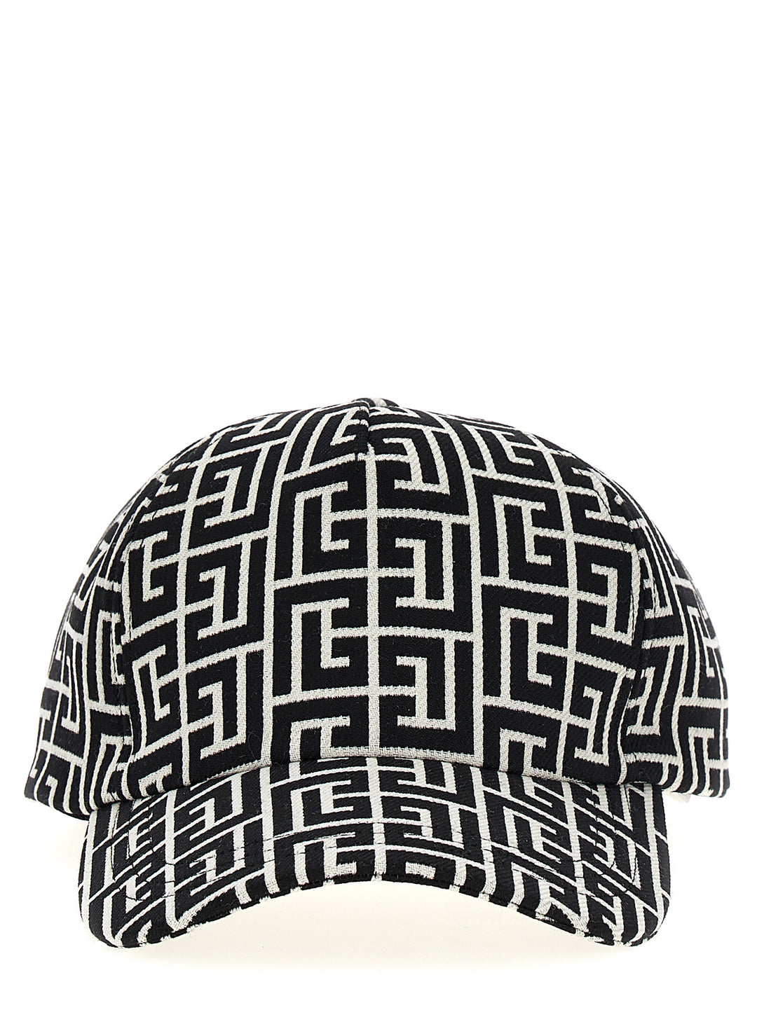 Monogram Hats White/Black