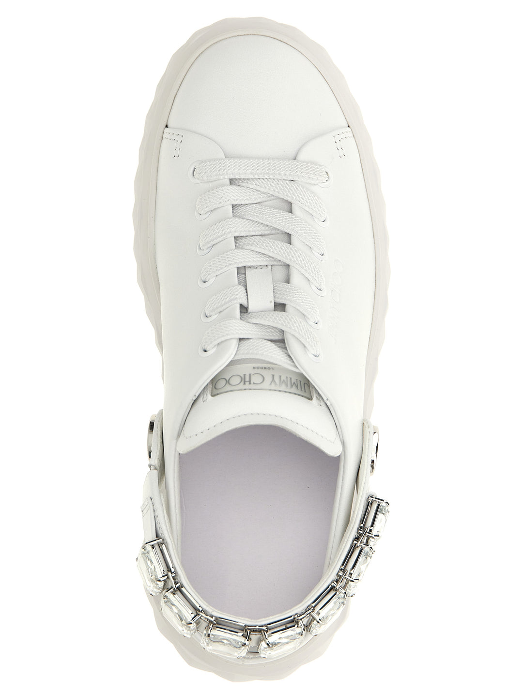 Diamond Sling Sneakers White