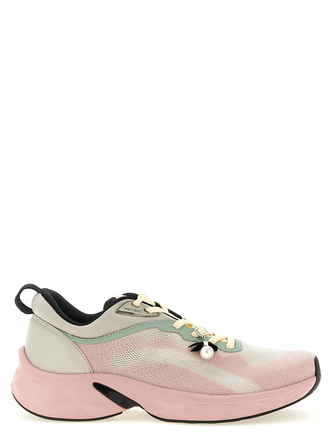 Jimmy Choo Diamond Run Sneakers - Pink | 1cca5b82ea2ff9bfccb3f280d0407ea972c28bf1