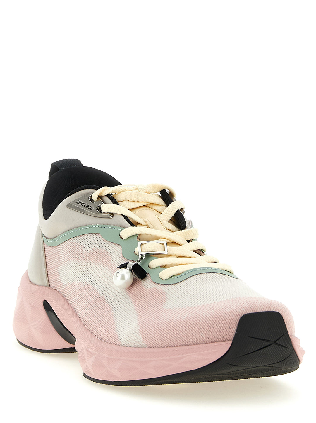 Jimmy Choo Diamond Run Sneakers - Pink | c90ffe80853f32899153960a5de4e80c3f418520