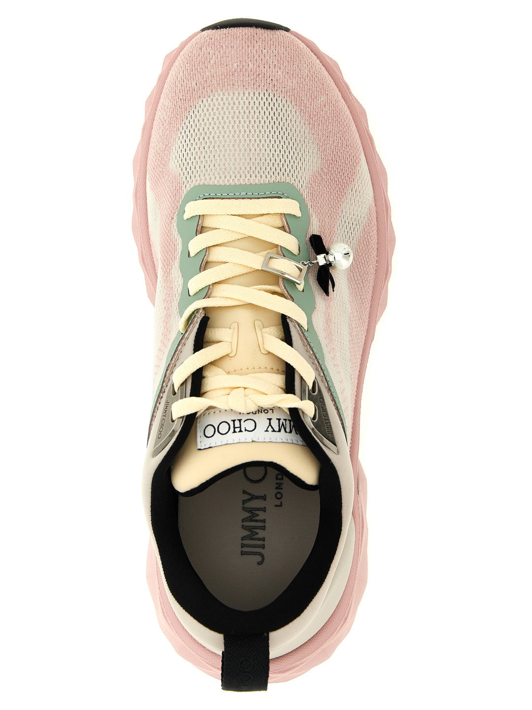 Jimmy Choo Diamond Run Sneakers - Pink | 6e45ba162fdf5ad7d123c1ad5e2137a93b3f0f3a