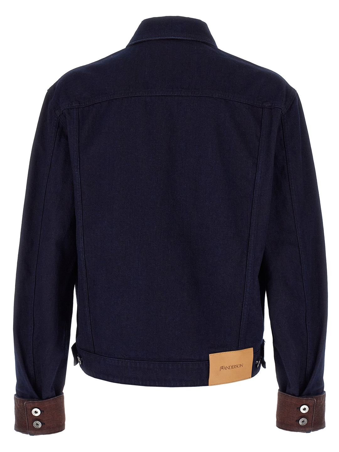 J.W. Anderson Turn Up Cuff Puffer Jackets - Blue | 4e3b270d8e4a5c736466cbf1de6a2c58cd57bd09