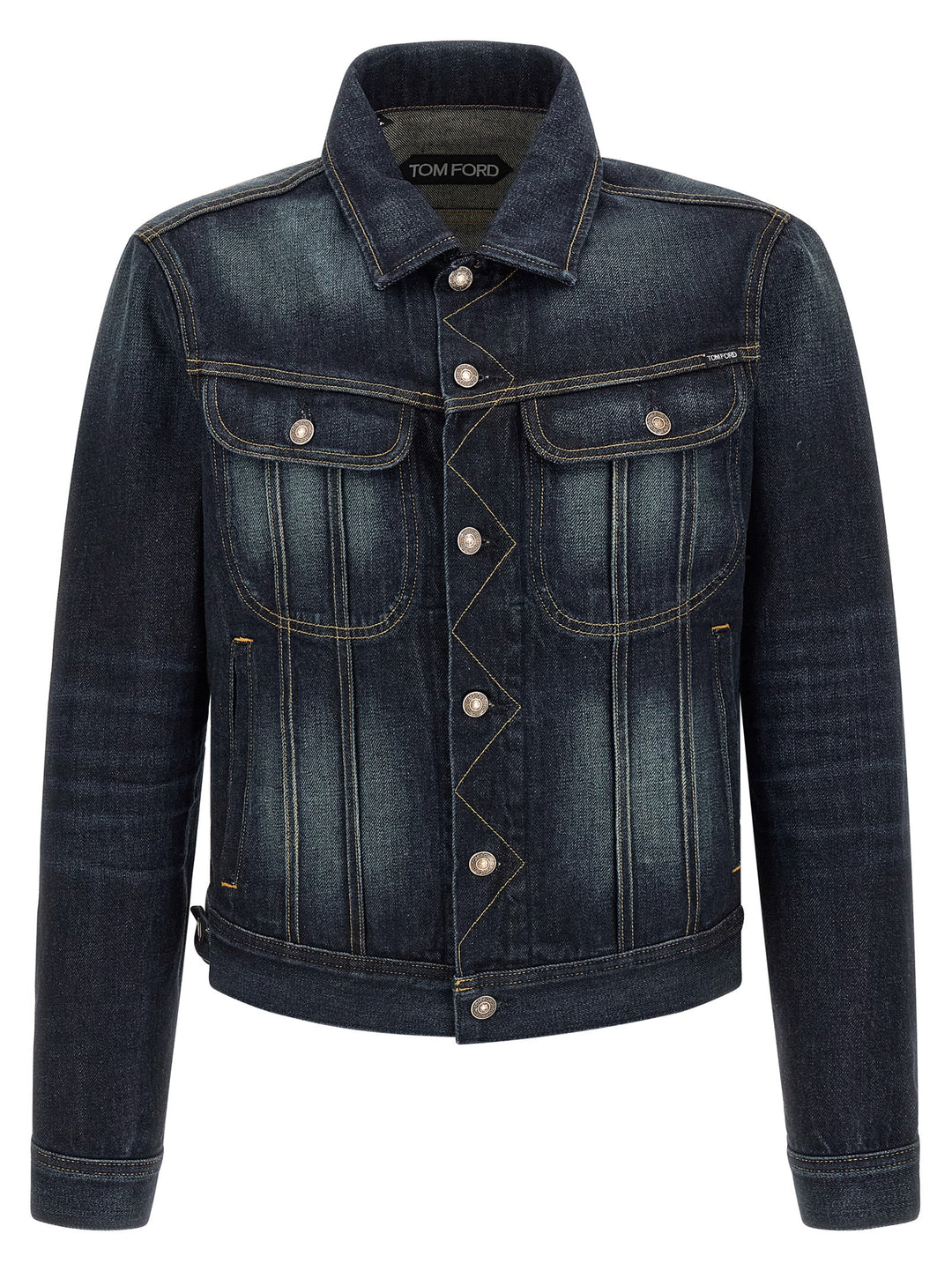 Tom Ford Selvedge Icon Puffer Jackets - Blue | 0f5bfb65ec25a805a271294f1ffa6ea5e39d9771