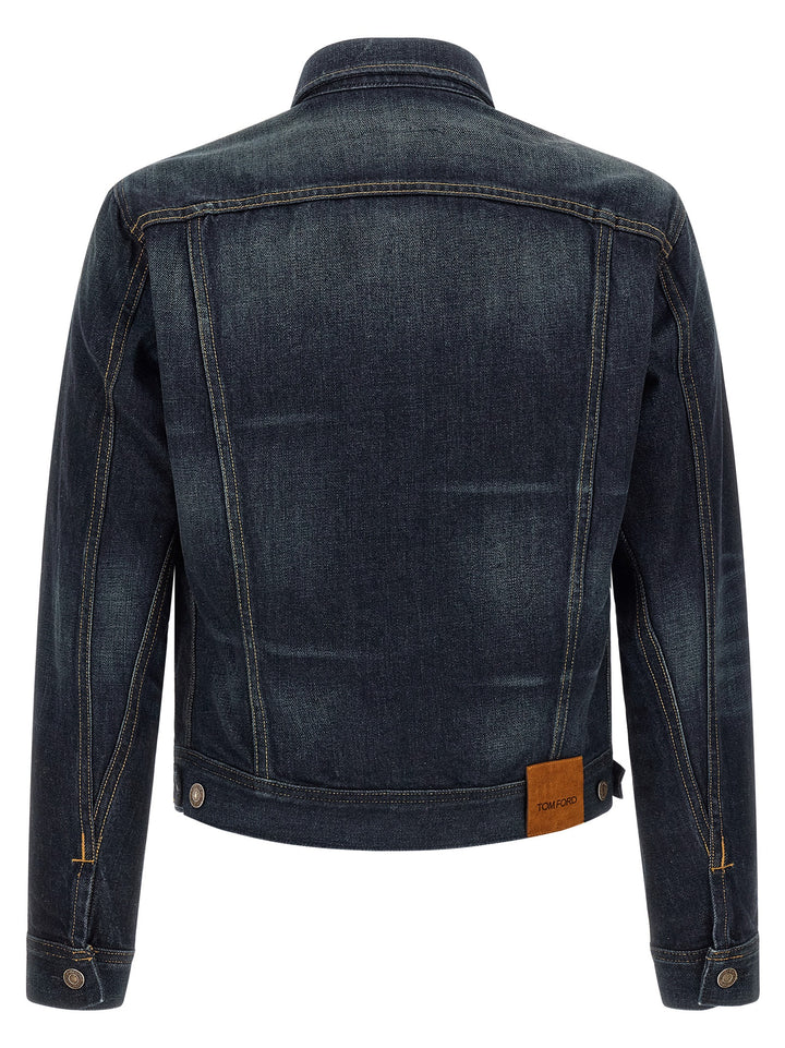 Tom Ford Selvedge Icon Puffer Jackets - Blue | 6577fb012d69e93eb3eb762aab5e3d7eb2366da5