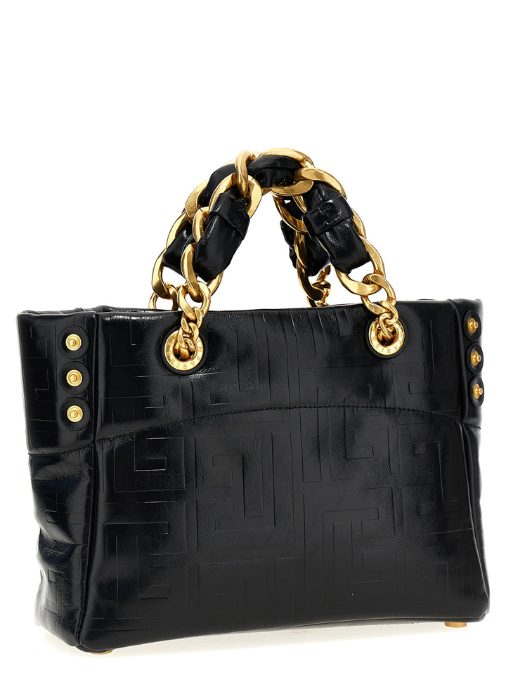 1945 Soft Small Tote Bag Black