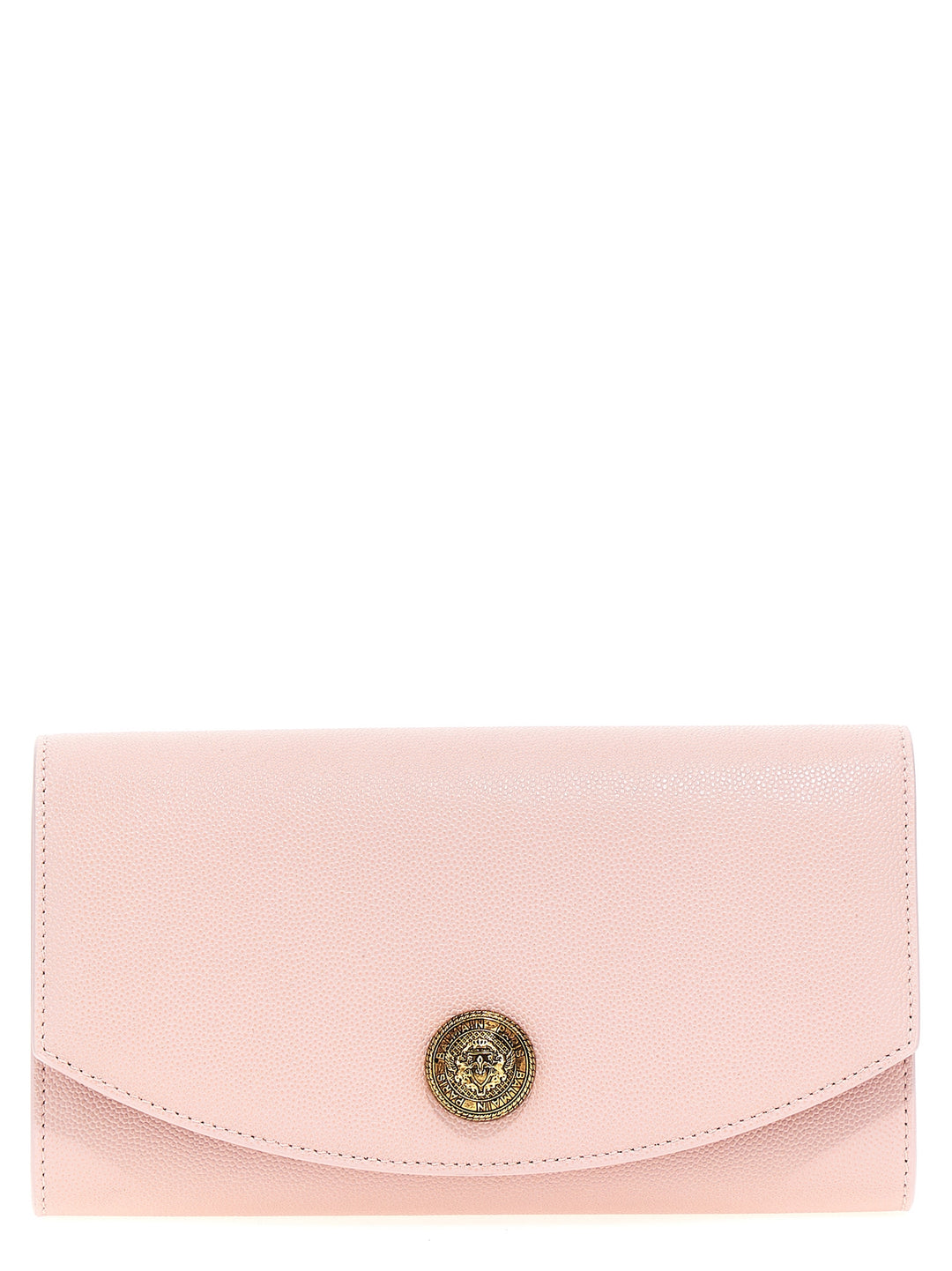 Emblem Clutch Pink