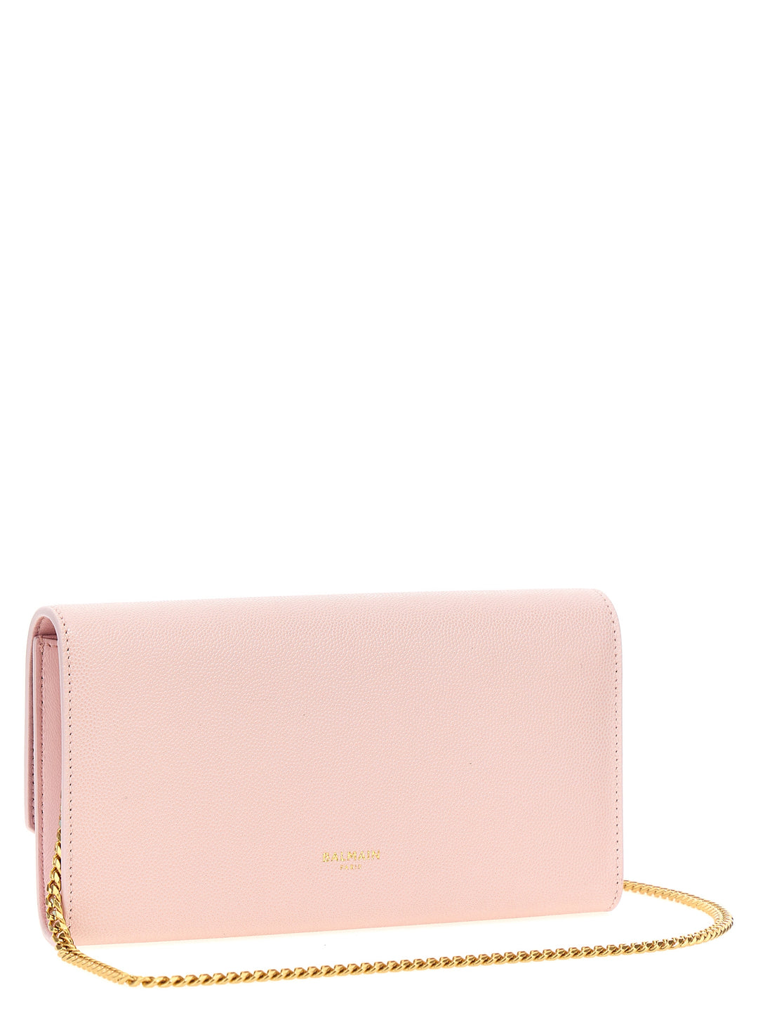 Emblem Clutch Pink