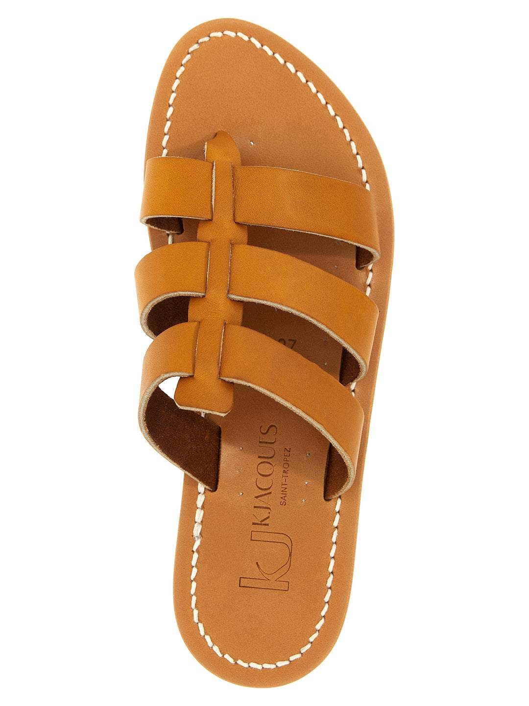K.Jacques Saint Tropez Dolon Sandals - Beige | 1993f8c88365215656b936cfb5488f1c32434c01