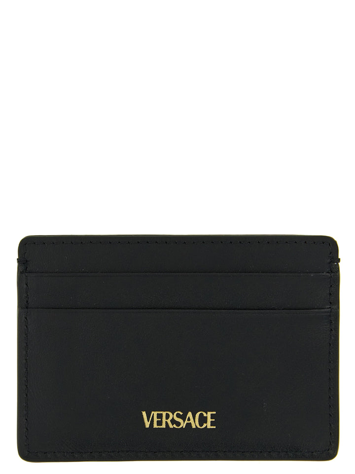 Versace V Logo Wallets and Card Holders - Black | 8881e1f1caf72cfa1a484e7868f6bbe3fe4d174f