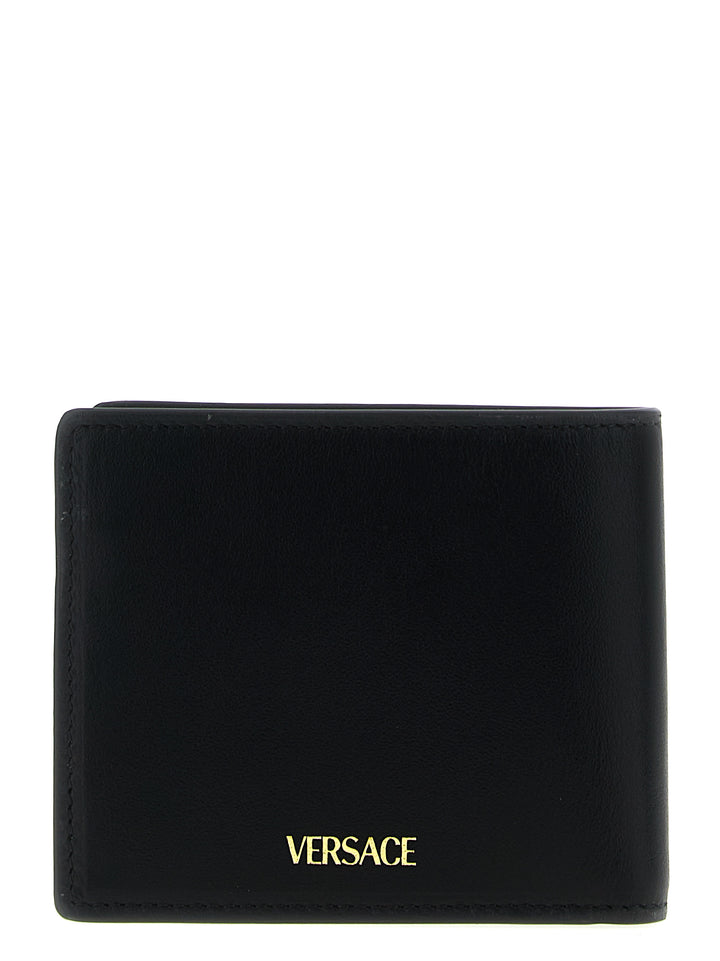 Versace V Logo Wallets and Card Holders - Black | 27c8ee46cb5d9ffa33a36c3723e03c7af459c018