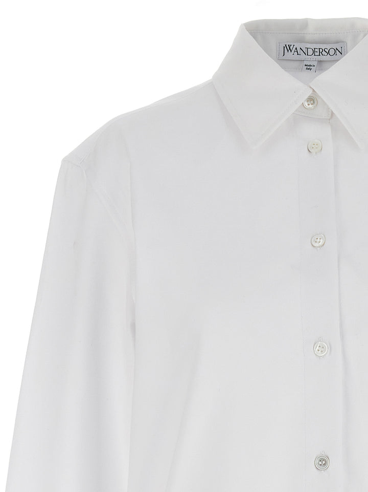 J.W. Anderson Rhinestone Shirt Dress Dresses - White | b4301568c0f574c072dd2565f92265f71daa3a6d