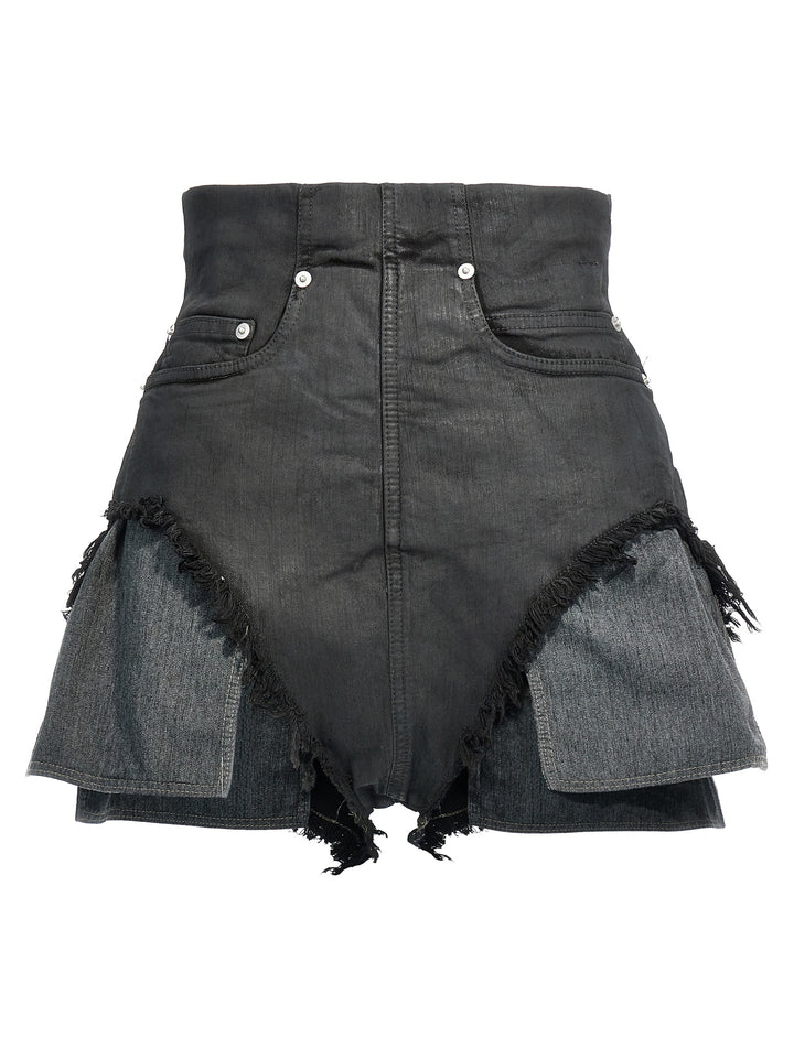 Dirt Cutoffs Bermuda, Short Black