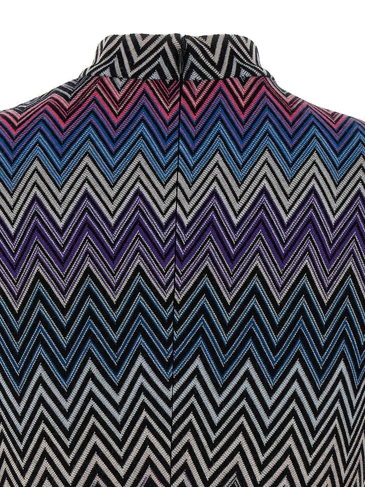 Zig Zag Dresses Multicolor