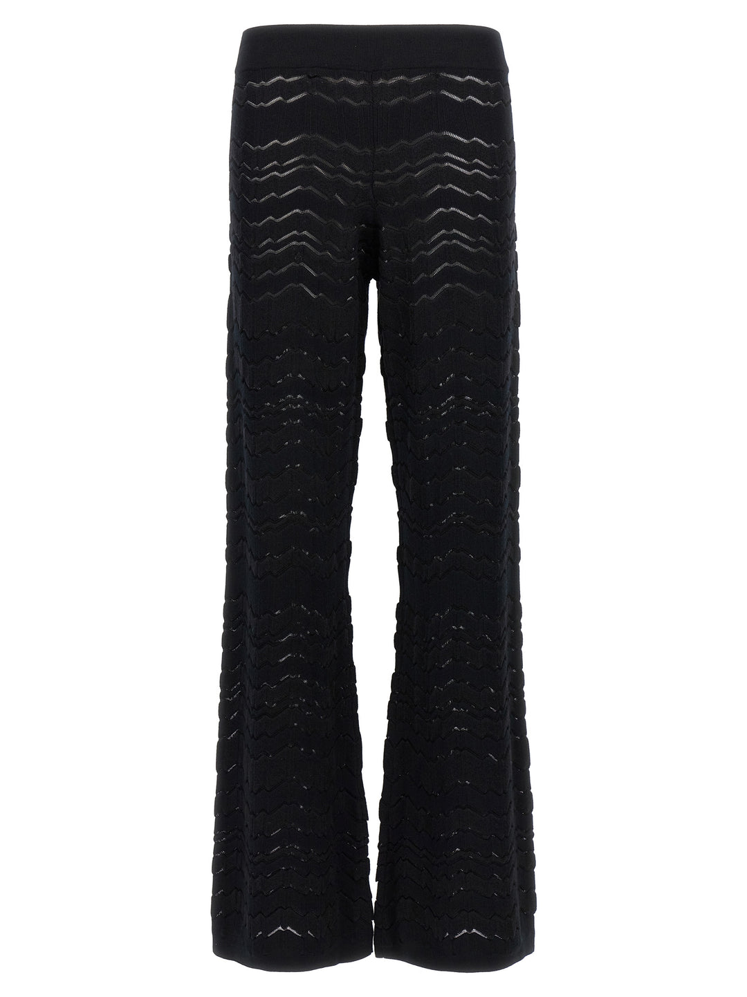 Zig Zag Pants Black