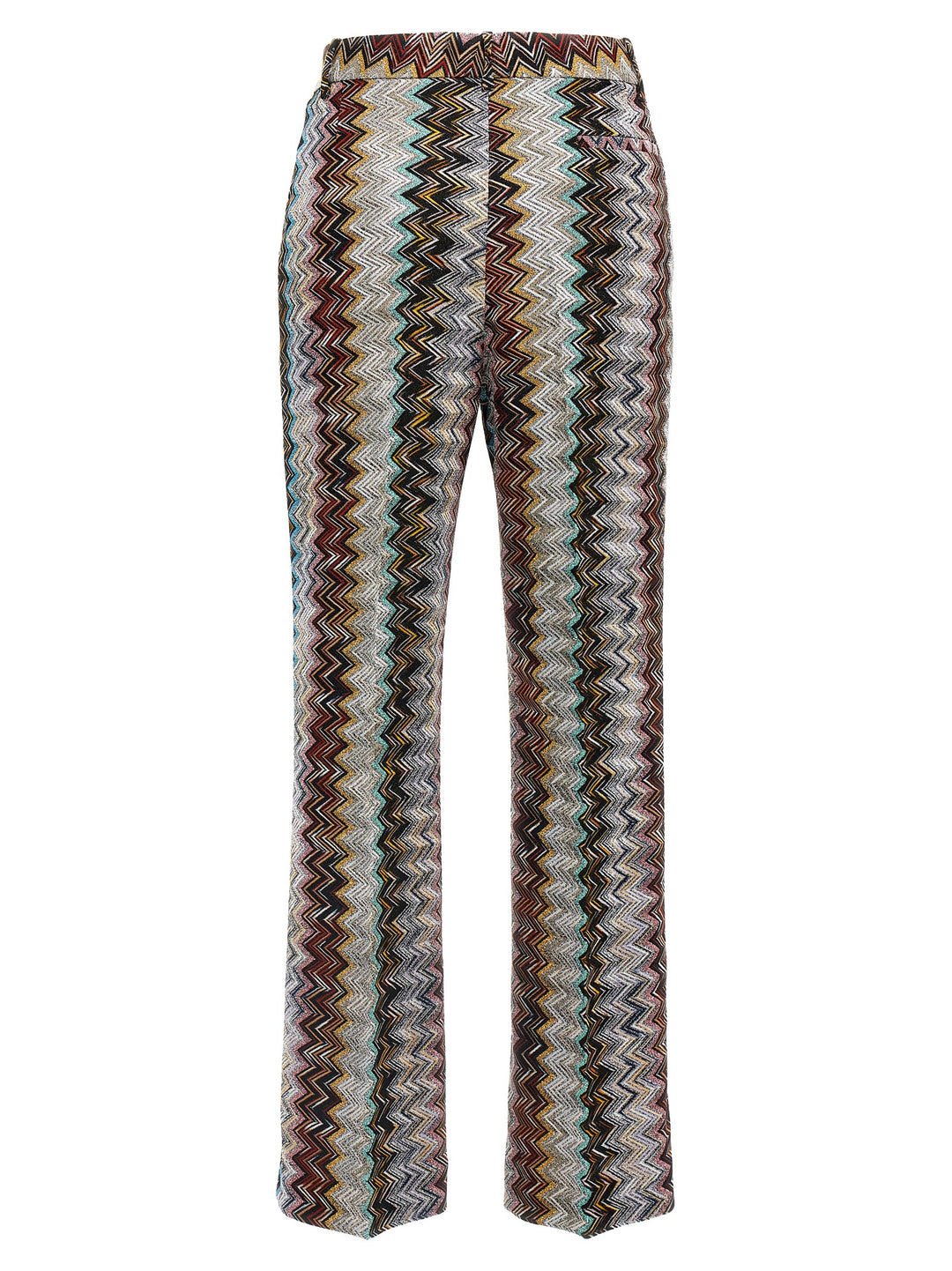 Zig Zag Lamé Pants Multicolor