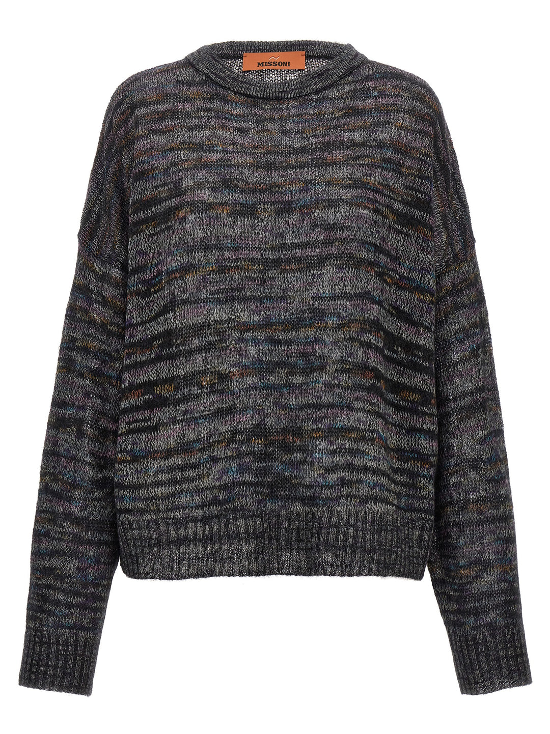 Tie-Dye Pattern Sweater Sweater, Cardigans Multicolor