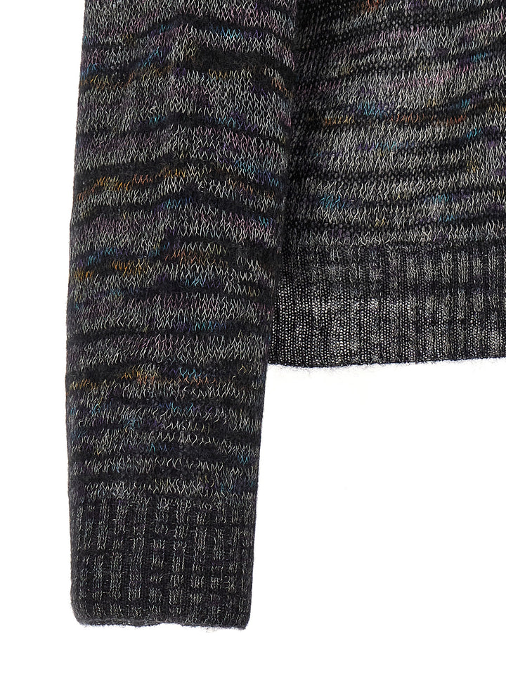 Tie-Dye Pattern Sweater Sweater, Cardigans Multicolor