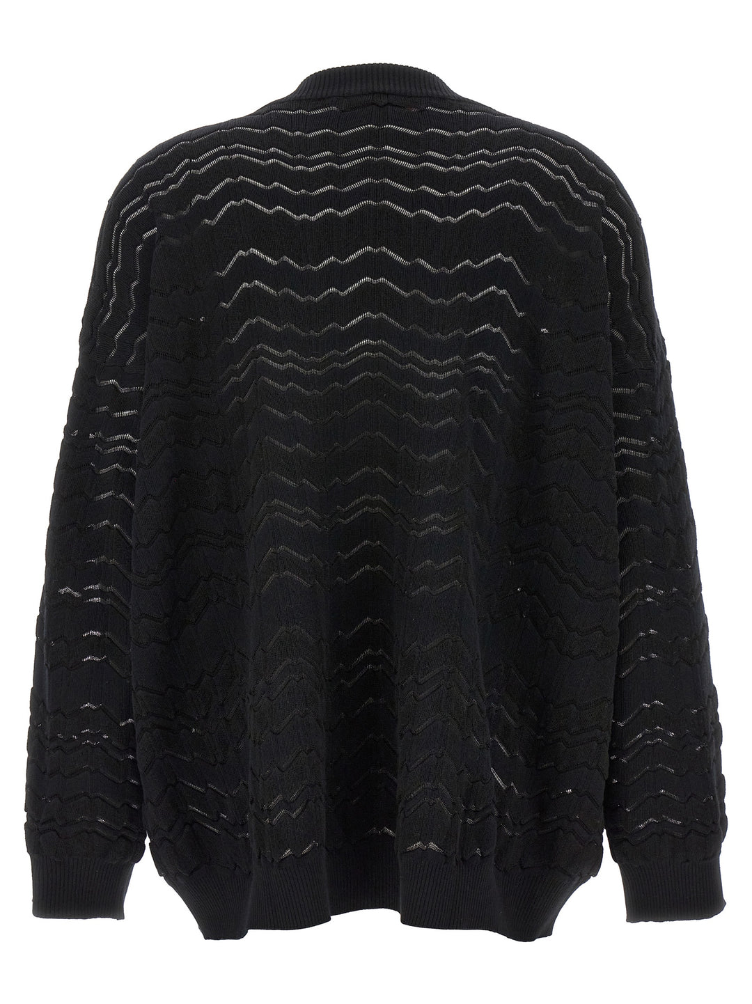 Zig Zag Sweater, Cardigans Black