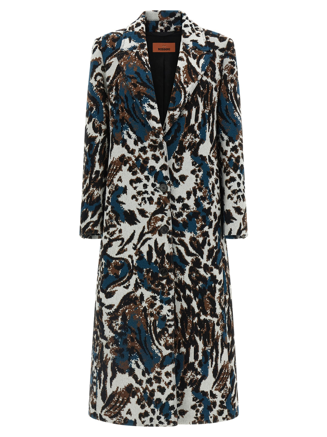 Missoni Animalier Coat Coats and Trench Coats - Multicolor | 0c0756415a6a3a9f0229519725ca15c5969d8d82