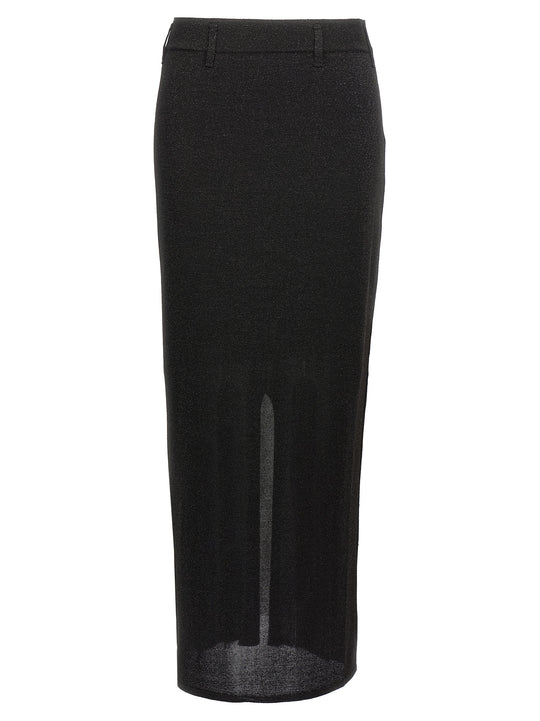 Vanity And Lamé Skirt Skirts Black