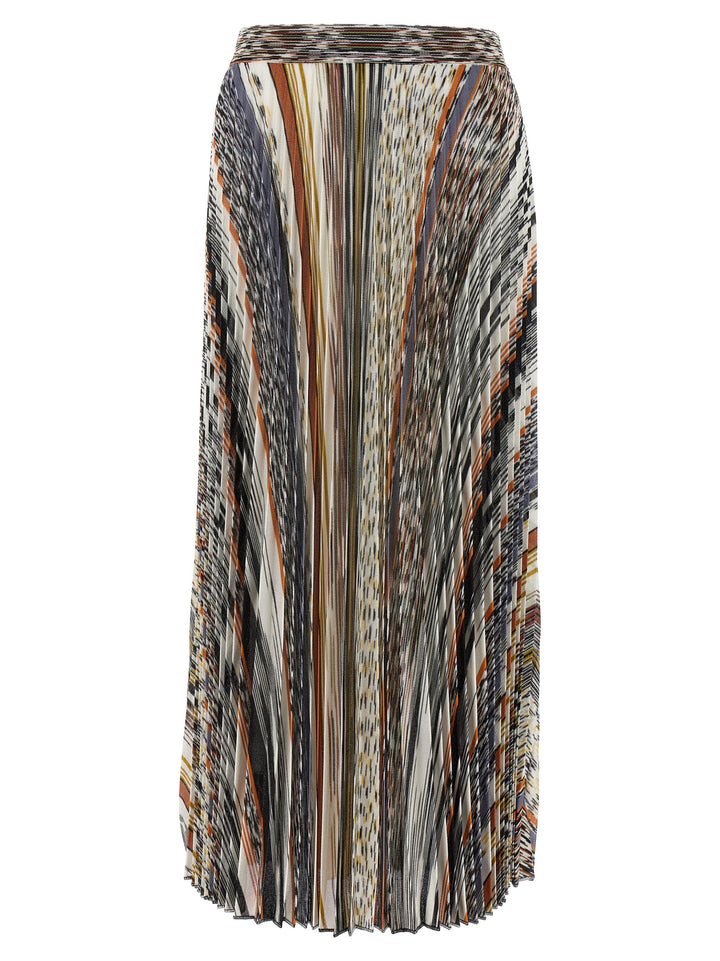 Missoni Pleated Skirt Skirts - Multicolor | ce30b0e0515cb431ccdc4177d6452b915104da44