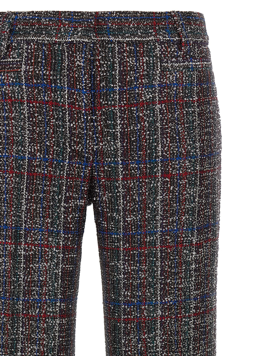 Missoni Sequin Tartan Pants - Multicolor | c10dbafe4ad76e3095c25de12b969a33d5d20c47