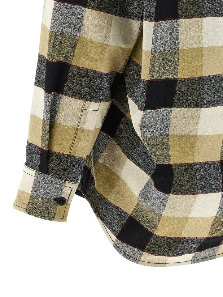 Missoni Check Pattern Shirt Shirt and Blouse - Beige | 30e84ae85f418adbadecc5e42a04c42bd20bad6e
