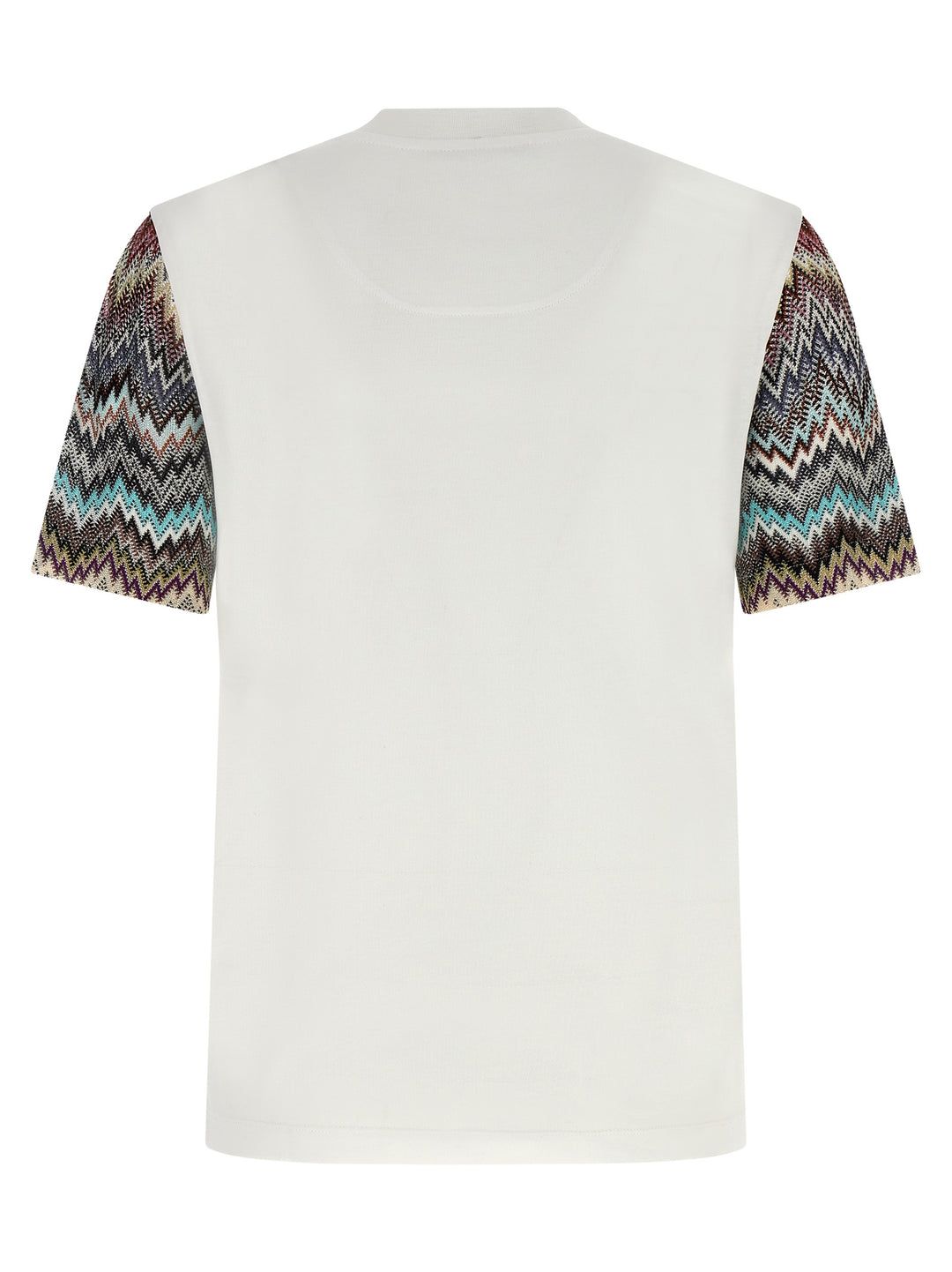 Missoni Snake Sleeve T-shirt - White | 9b2721a404e3d15e5d0852881b9d41fb5fd97b15