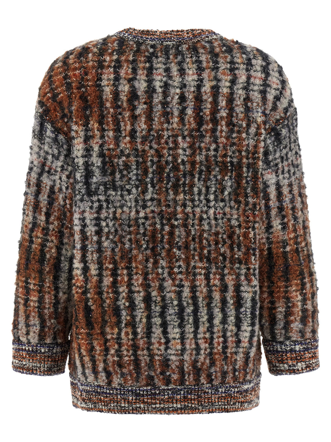 Missoni Bouclé Wool Cardigan Sweaters and Cardigans - Multicolor | 9f283082fc8af1fe2b031c4a078ace66f04ac3cc