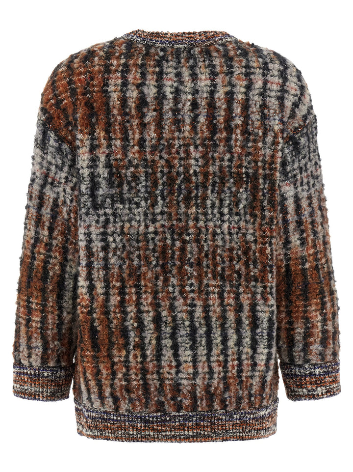 Missoni Bouclé Wool Cardigan Sweaters and Cardigans - Multicolor | 9f283082fc8af1fe2b031c4a078ace66f04ac3cc