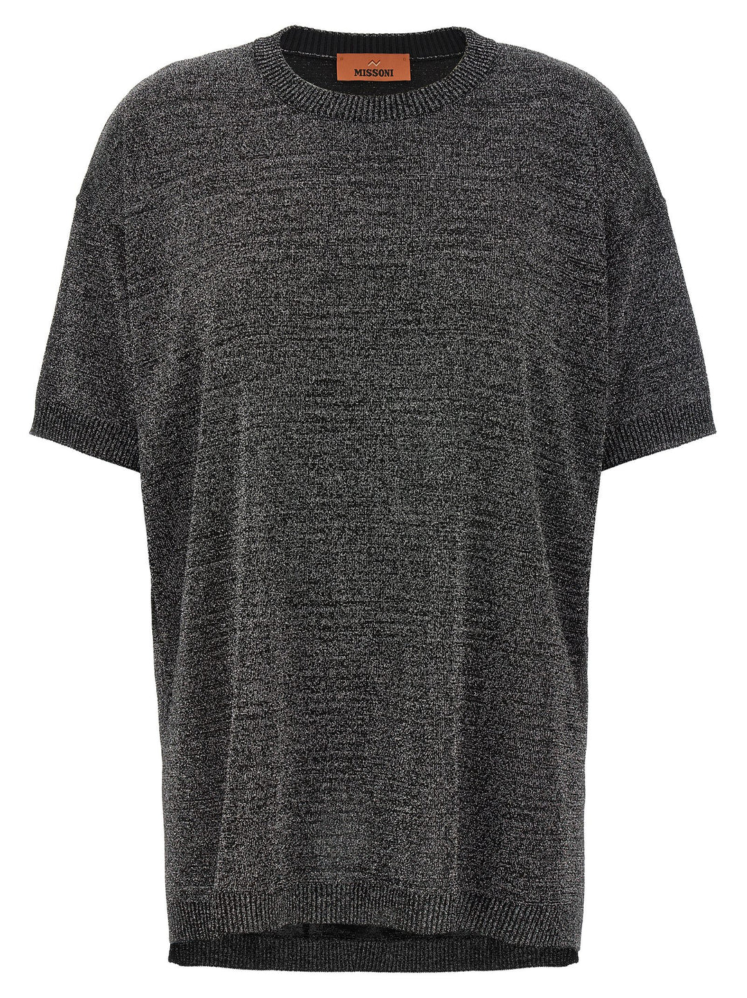 Missoni Knitted T-Shirt Sweaters and Cardigans - Silver | 2af38b515498c47800f0d3f48e6cd801f7389371