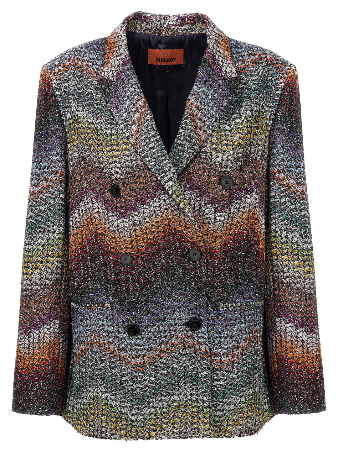 Missoni Lamé And Sequin Viscose Blazer BlazerS - Multicolor | 08033b3d661988c03c19b4ed3b141fc564eef574