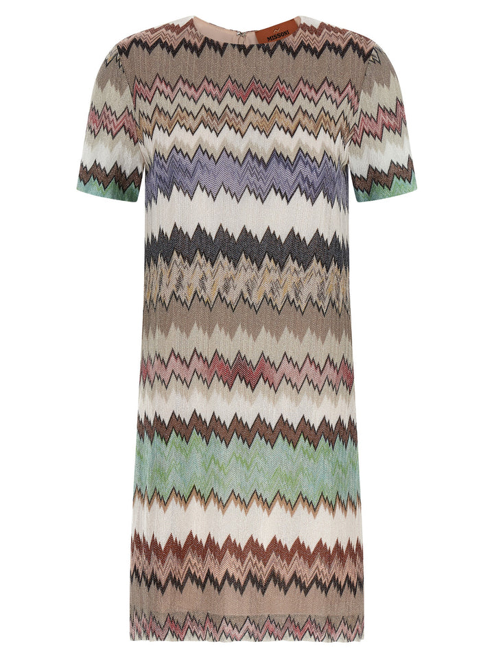 Missoni Lamé Viscose Dress Dresses - Multicolor | d1b5ee3c9a3caef563953a7078fbabaffec557c2