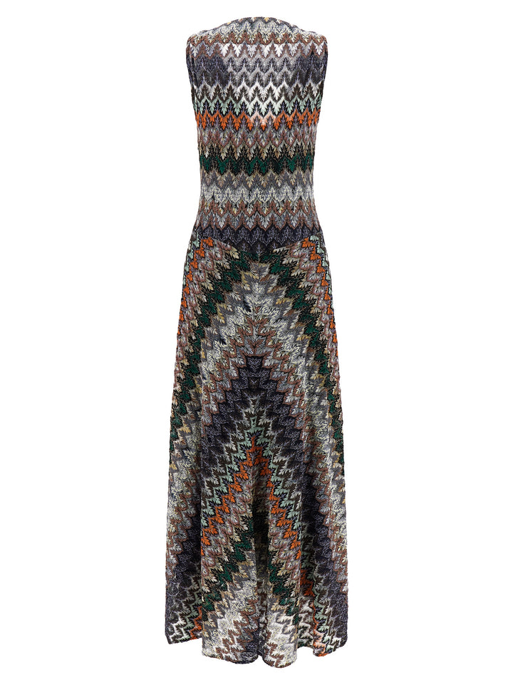 Missoni Lamé Viscose Dress Dresses - Multicolor | dd064617ce1e7be53cff1f5446283b58c60614e7