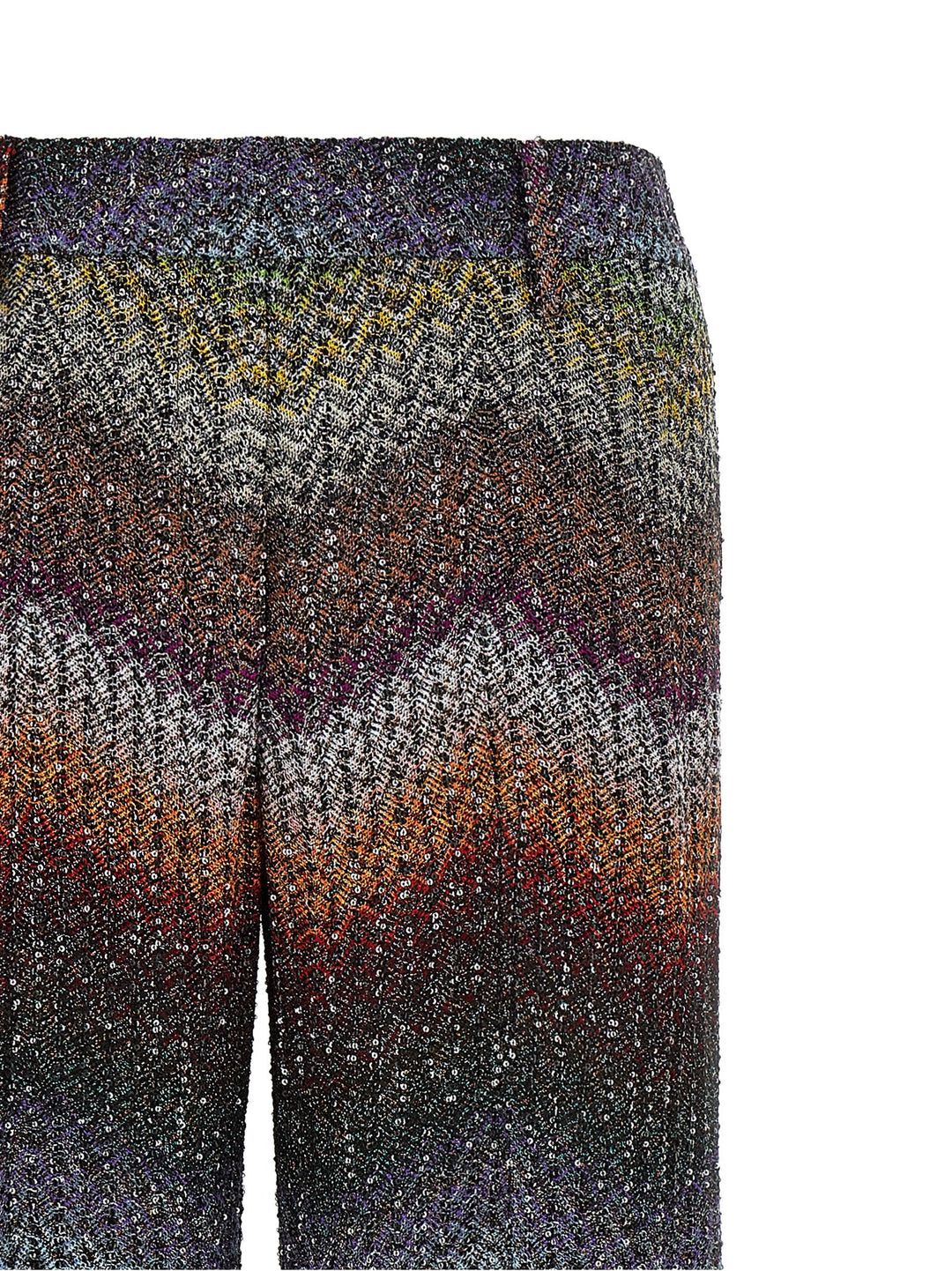 Missoni Zigzag Lamé Viscose Pants - Multicolor | 94cda5d64bf53a1fb05515218718d6333e17675f